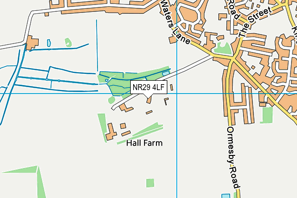 Map of B.C.D. MARINE LIMITED at district scale