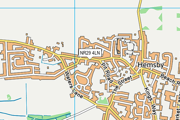 Map of ROSIE ROOFING LIMITED at district scale