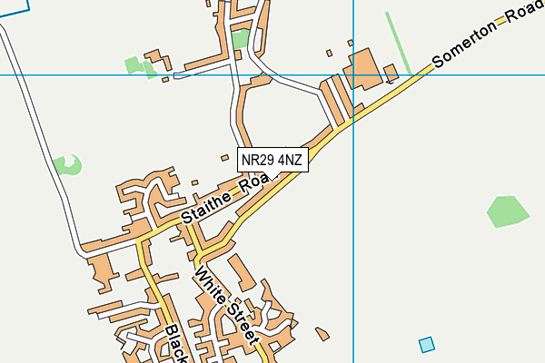 NR29 4NZ map - OS VectorMap District (Ordnance Survey)
