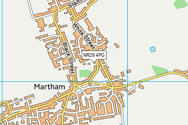 NR29 4PG map - OS VectorMap District (Ordnance Survey)