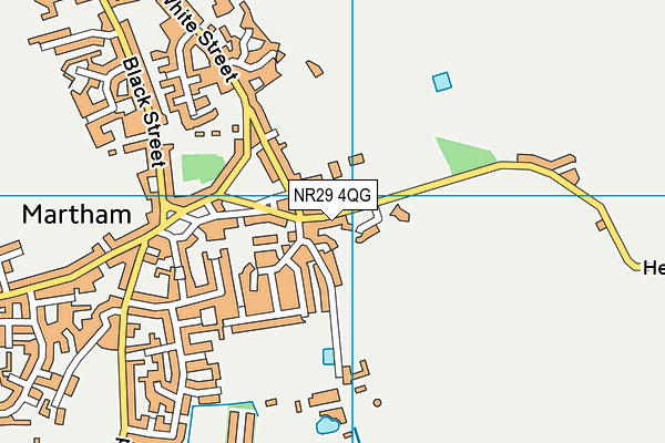 NR29 4QG map - OS VectorMap District (Ordnance Survey)