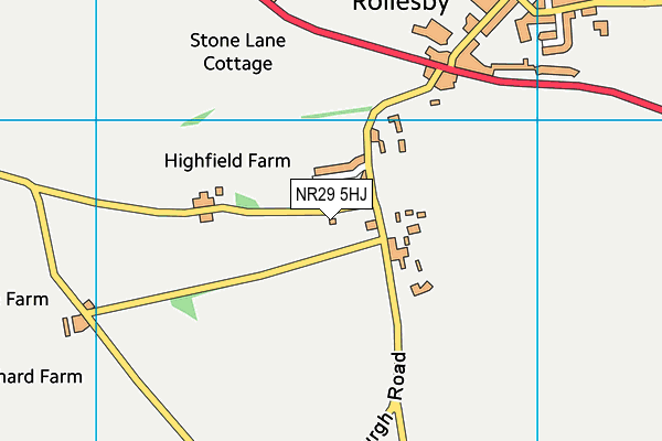 Map of PAUL THAIN HAULAGE LIMITED at district scale