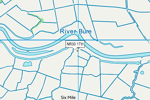 NR30 1TH map - OS VectorMap District (Ordnance Survey)