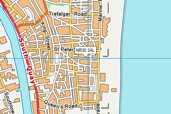 NR30 3AL map - OS VectorMap District (Ordnance Survey)