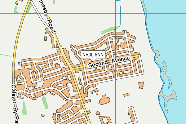 NR30 5NN map - OS VectorMap District (Ordnance Survey)