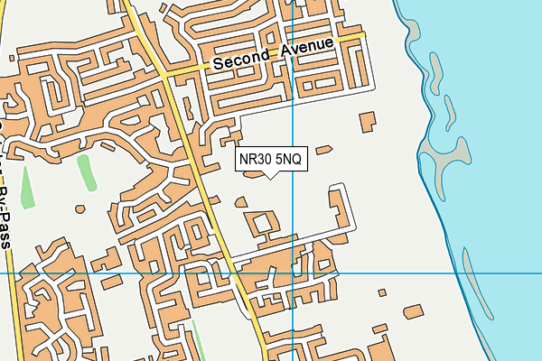 NR30 5NQ map - OS VectorMap District (Ordnance Survey)