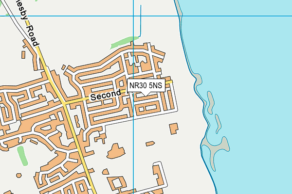 NR30 5NS map - OS VectorMap District (Ordnance Survey)