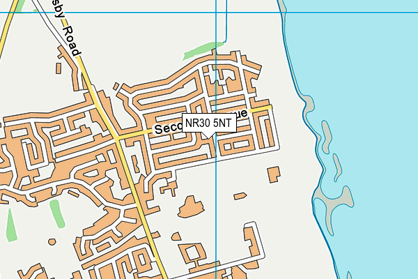 NR30 5NT map - OS VectorMap District (Ordnance Survey)