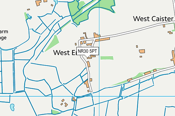 NR30 5PT map - OS VectorMap District (Ordnance Survey)