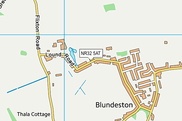 Map of BULLDOG PLANT LTD at district scale