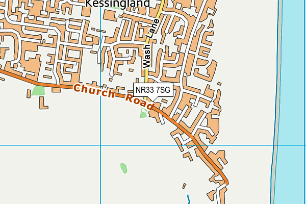 NR33 7SG map - OS VectorMap District (Ordnance Survey)