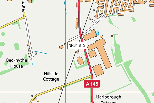 Map of PHIL BURTON (EA) LIMITED at district scale