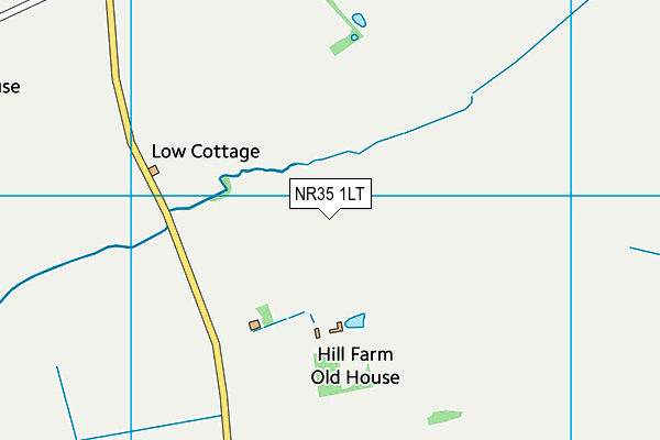 NR35 1LT map - OS VectorMap District (Ordnance Survey)