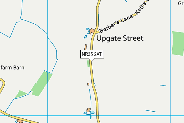 NR35 2AT map - OS VectorMap District (Ordnance Survey)