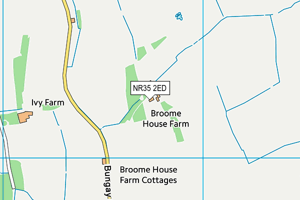 NR35 2ED map - OS VectorMap District (Ordnance Survey)