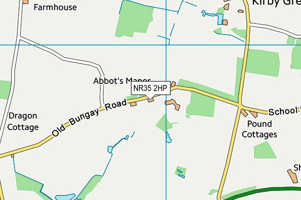 Turnstone House School map (NR35 2HP) - OS VectorMap District (Ordnance Survey)