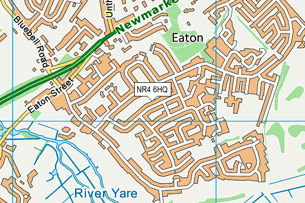 NR4 6HQ map - OS VectorMap District (Ordnance Survey)