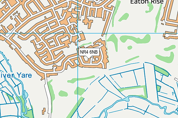 NR4 6NB map - OS VectorMap District (Ordnance Survey)