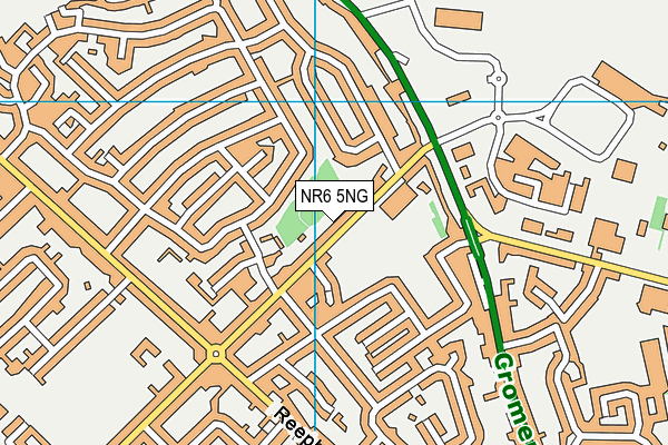 NR6 5NG map - OS VectorMap District (Ordnance Survey)