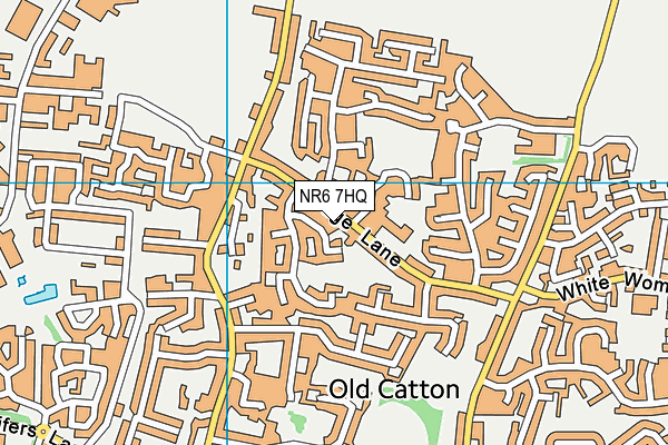 NR6 7HQ map - OS VectorMap District (Ordnance Survey)