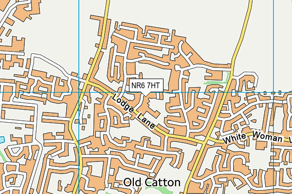 NR6 7HT map - OS VectorMap District (Ordnance Survey)