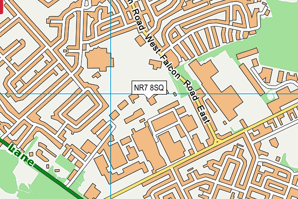 Map of INSIGNIA HOME SUPPORT LIMITED at district scale