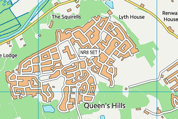Map of SIMS BOTTEGA LTD at district scale