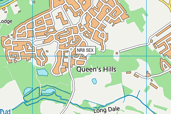 NR8 5EX map - OS VectorMap District (Ordnance Survey)