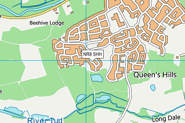 NR8 5HH map - OS VectorMap District (Ordnance Survey)