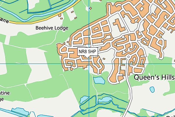 NR8 5HP map - OS VectorMap District (Ordnance Survey)