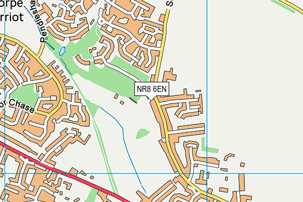 NR8 6EN map - OS VectorMap District (Ordnance Survey)