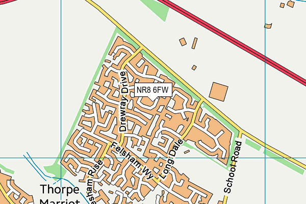 Map of DW PROPERTIES EAST LTD at district scale