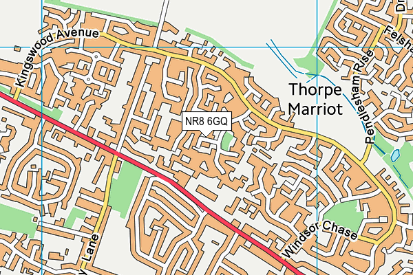 NR8 6GQ map - OS VectorMap District (Ordnance Survey)