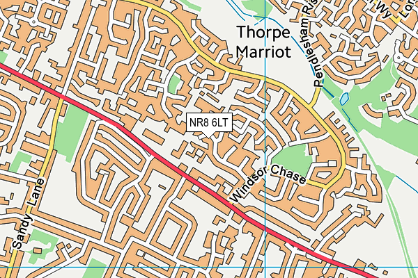 NR8 6LT map - OS VectorMap District (Ordnance Survey)