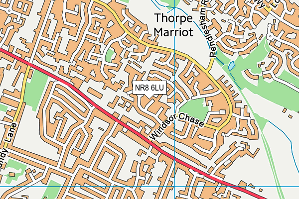 NR8 6LU map - OS VectorMap District (Ordnance Survey)