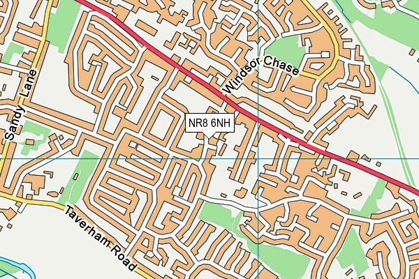 NR8 6NH map - OS VectorMap District (Ordnance Survey)