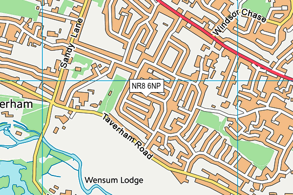 NR8 6NP map - OS VectorMap District (Ordnance Survey)