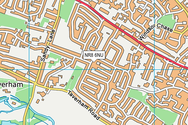 NR8 6NU map - OS VectorMap District (Ordnance Survey)