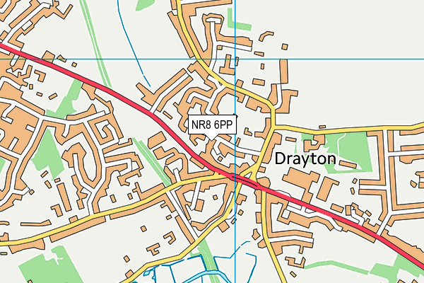 NR8 6PP map - OS VectorMap District (Ordnance Survey)
