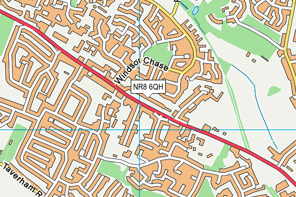 NR8 6QH map - OS VectorMap District (Ordnance Survey)