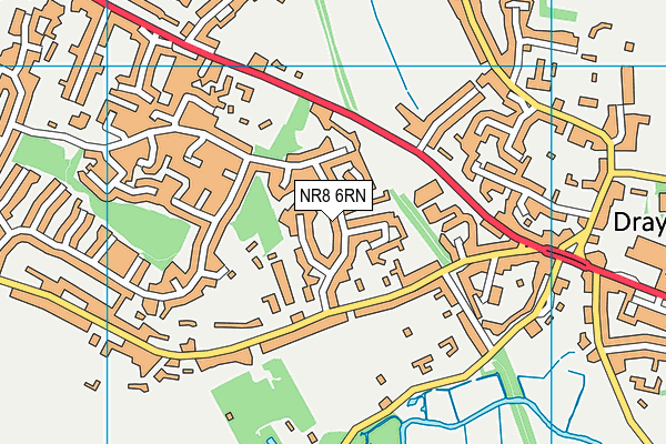 NR8 6RN map - OS VectorMap District (Ordnance Survey)