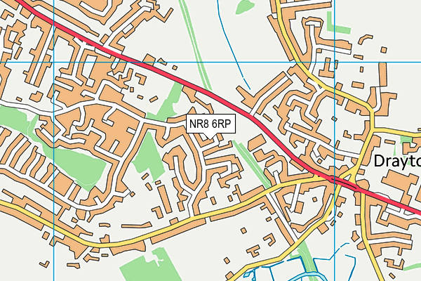 NR8 6RP map - OS VectorMap District (Ordnance Survey)