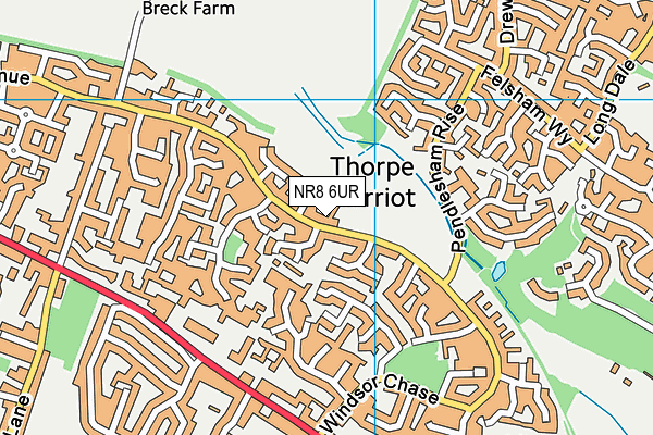 Map of PROPERTY IN NORFOLK LIMITED at district scale