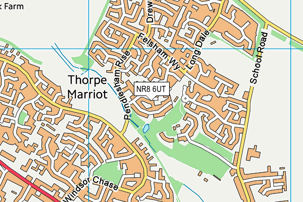 NR8 6UT map - OS VectorMap District (Ordnance Survey)