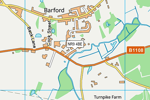 Map of K L ARNOLD LTD at district scale
