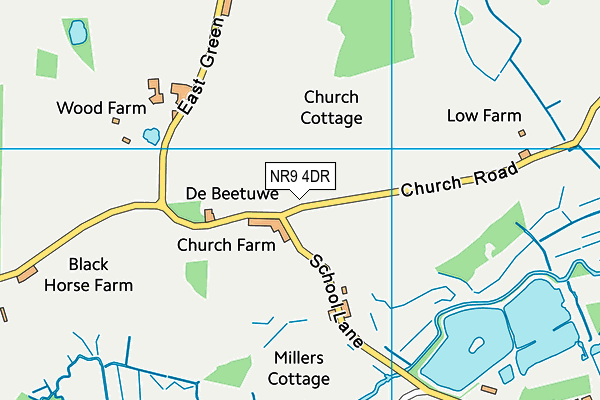 Map of T GILL HOLDINGS LIMITED at district scale