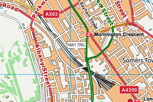 Map of 24 MORNINGTON CRESCENT LIMITED at district scale