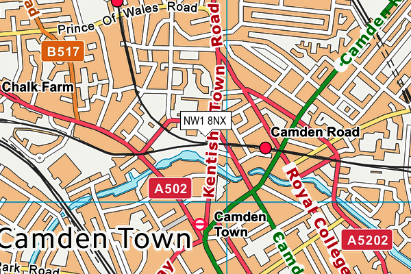 Map of THE CANONBURY CONSULTANCY LIMITED at district scale