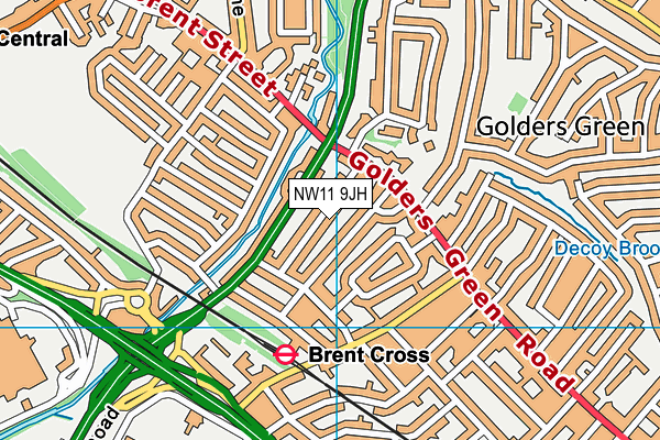 Map of DORCHESTER NOMINEES LIMITED at district scale