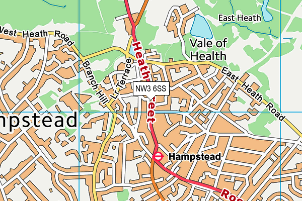 Map of 27 LYNDHURST ROAD LIMITED at district scale